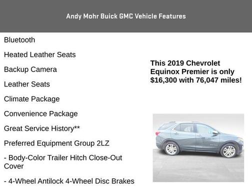 2019 Chevrolet Equinox Premier w/2LZ