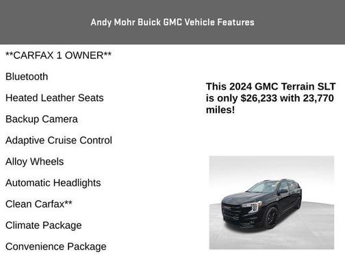 Ebony Twilight Metallic 2024 GMC Terrain SLT