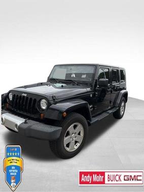 Black Clearcoat 2010 Jeep Wrangler Unlimited Sahara