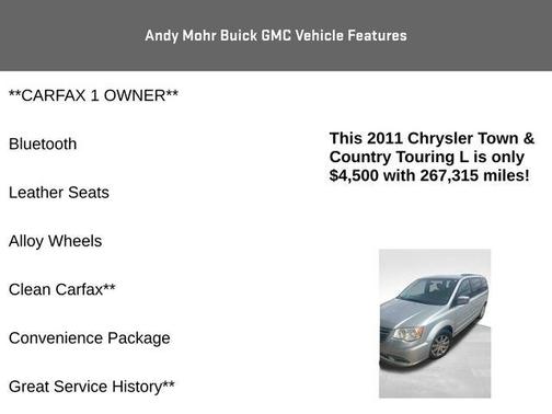 2011 Chrysler Town & Country Touring-L