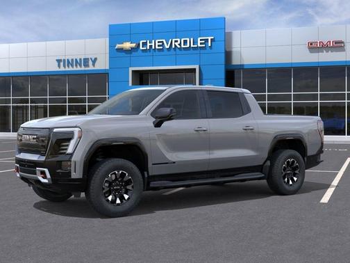 Gray 2026 GMC Sierra EV AT4