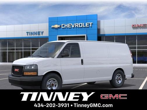 Summit White 2026 GMC Savana 2500 Work Van