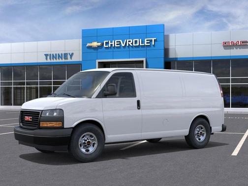 Summit White 2026 GMC Savana 2500 Work Van