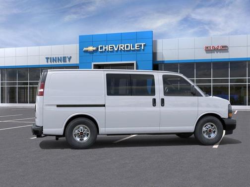 Summit White 2026 GMC Savana 2500 Work Van