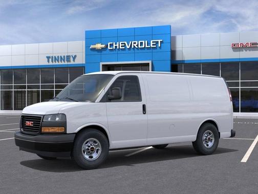 Summit White 2026 GMC Savana 2500 Work Van