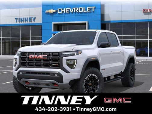 Summit White 2026 GMC Canyon AT4