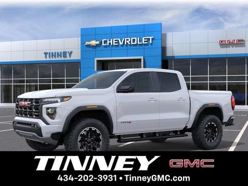 Summit White 2026 GMC Canyon AT4