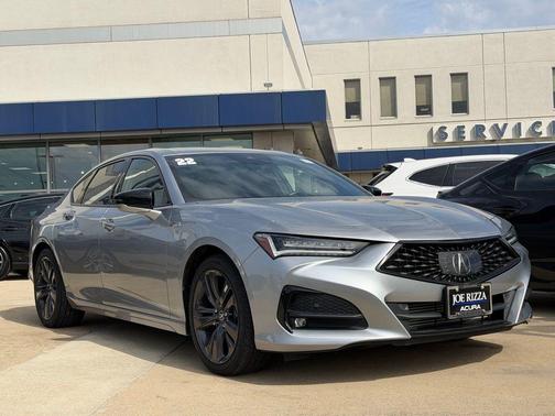 Lunar Silver Metallic 2022 Acura TLX A-Spec