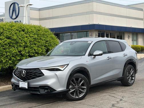 Solar Silver Metallic 2025 Acura ADX A-Spec Package