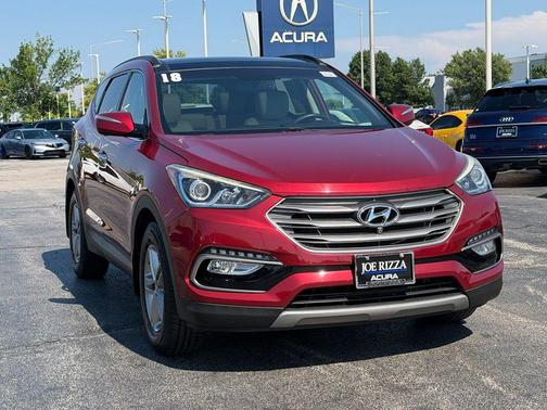 Serrano Red 2018 Hyundai Santa Fe Sport 2.4L
