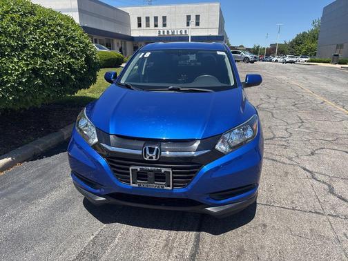 Aegean Blue Metallic 2018 Honda HR-V LX