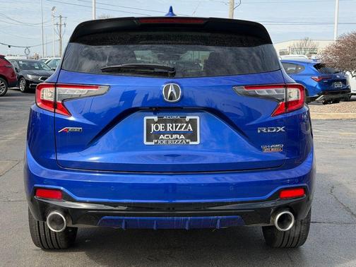 Apex Blue Pearl 2025 Acura RDX A-Spec Advance Package