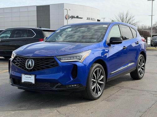 Apex Blue Pearl 2025 Acura RDX A-Spec Advance Package