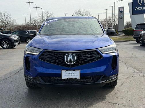 Apex Blue Pearl 2025 Acura RDX A-Spec Advance Package