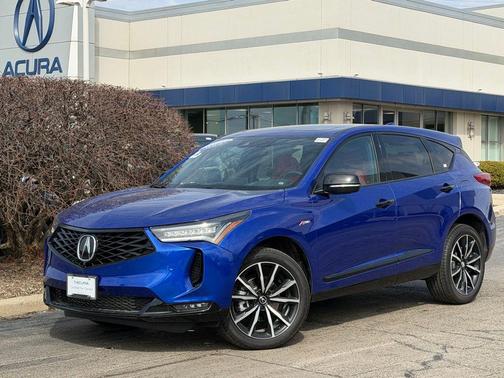 Apex Blue Pearl 2025 Acura RDX A-Spec Advance Package