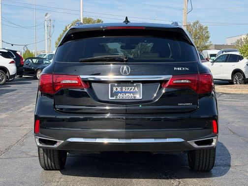 Crystal Black Pearl 2017 Acura MDX 3.5L w/Advance Package