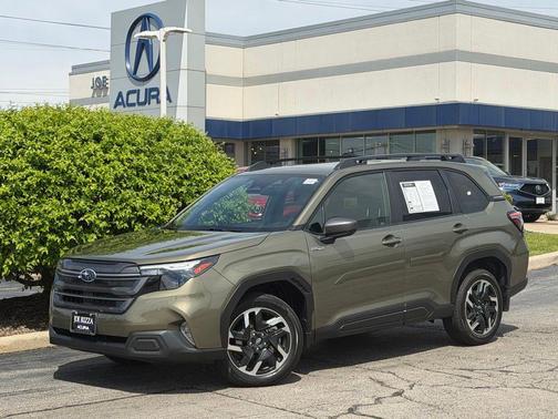 Autumn Green Metallic 2025 Subaru Forester Hybrid Premium