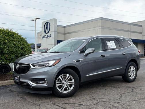 Satin Steel Metallic 2021 Buick Enclave Essence
