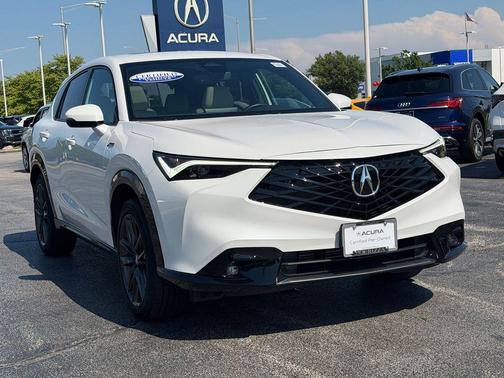 Platinum White Pearl 2025 Acura ADX A-Spec Package