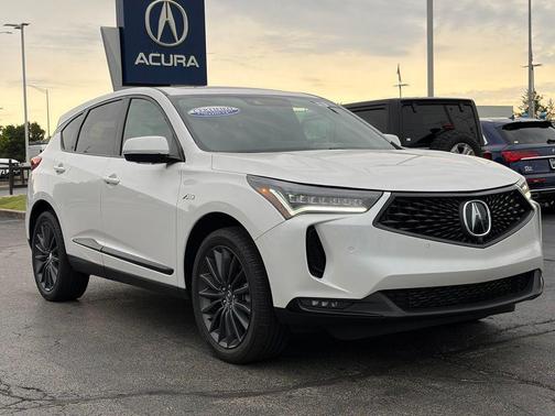 Platinum White Pearl 2023 Acura RDX A-Spec Advance Package