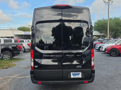 AGATE BLACK METALLIC 2025 Ford Transit-350 XLT