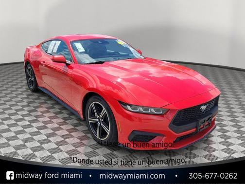RACE RED 2024 Ford Mustang ECOBOOST PREMIUM