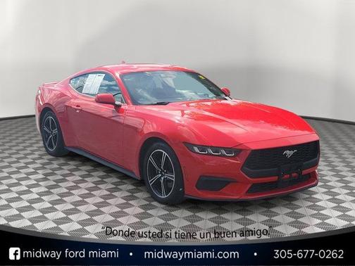 RACE RED 2024 Ford Mustang ECOBOOST PREMIUM