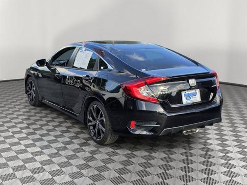 Black 2021 Honda Civic SPORT