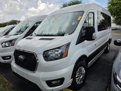 OXFORD WHITE 2024 Ford Transit-350 XLT