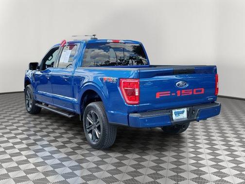 ATLAS BLUE METALLIC 2023 Ford F-150 XLT