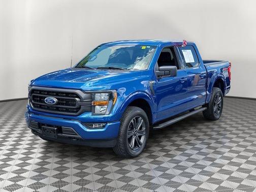 ATLAS BLUE METALLIC 2023 Ford F-150 XLT