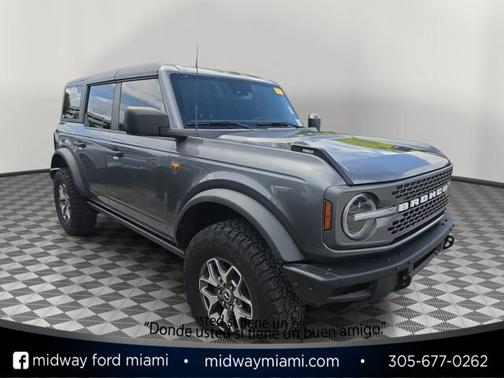 CARBONIZED GRAY METALLIC 2022 Ford Bronco BADLANDS