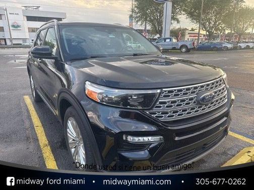 AGATE BLACK METALLIC 2023 Ford Explorer LIMITED