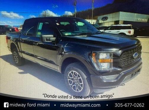 AGATE BLACK METALLIC 2023 Ford F-150 XL