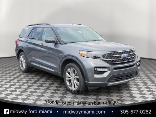 CARBONIZED GRAY METALLIC 2022 Ford Explorer XLT