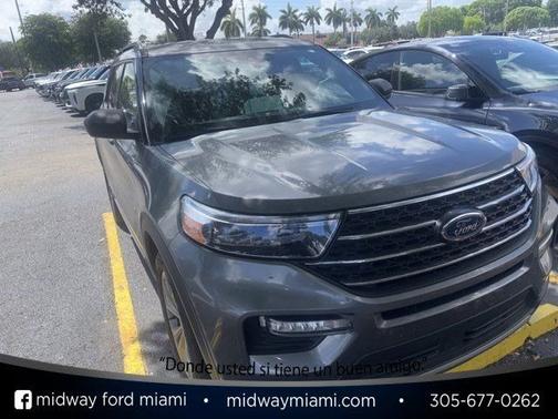 CARBONIZED GRAY METALLIC 2023 Ford Explorer XLT