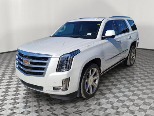 Crystal White Tri-Coat 2019 Cadillac Escalade PREMIUM LUXURY