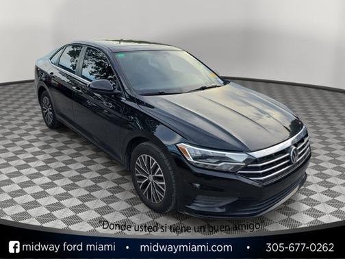 Black 2019 Volkswagen Jetta 1.4T SE