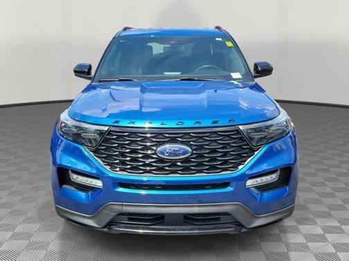 ATLAS BLUE METALLIC 2023 Ford Explorer ST-LINE
