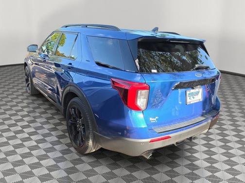 ATLAS BLUE METALLIC 2023 Ford Explorer ST-LINE