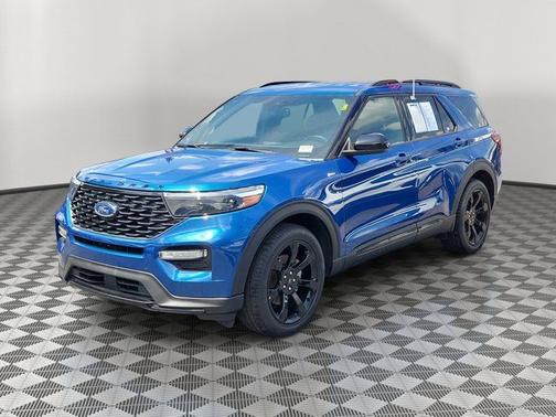 ATLAS BLUE METALLIC 2023 Ford Explorer ST-LINE