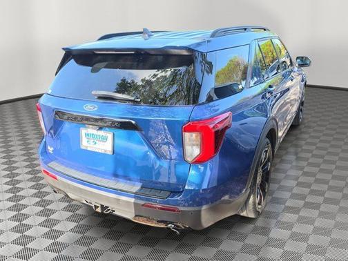 ATLAS BLUE METALLIC 2023 Ford Explorer ST-LINE