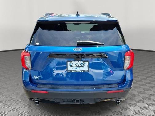 ATLAS BLUE METALLIC 2023 Ford Explorer ST-LINE