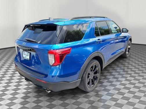 ATLAS BLUE METALLIC 2023 Ford Explorer ST-LINE