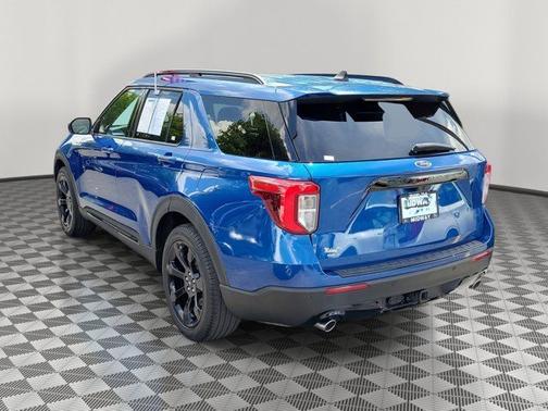 ATLAS BLUE METALLIC 2023 Ford Explorer ST-LINE