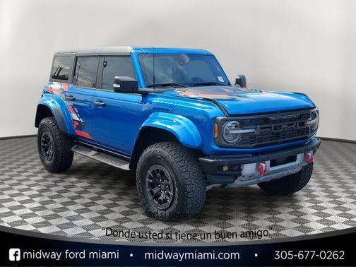 VELOCITY BLUE METALLIC 2024 Ford Bronco RAPTOR