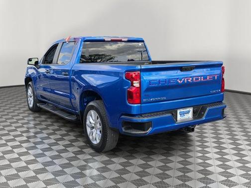 Glacier Blue Metallic 2024 Chevrolet Silverado 1500 CUSTOM