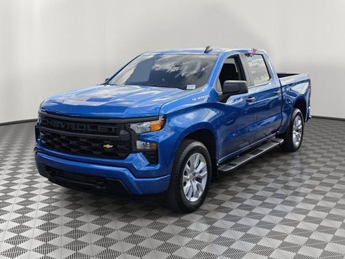 Glacier Blue Metallic 2024 Chevrolet Silverado 1500 CUSTOM
