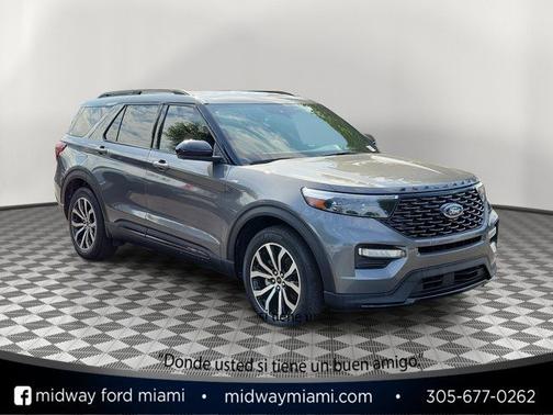 CARBONIZED GRAY METALLIC 2023 Ford Explorer ST-LINE