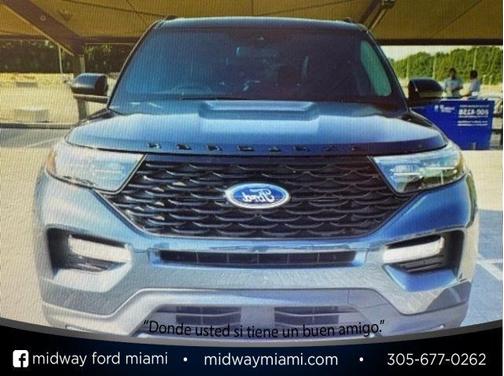 CARBONIZED GRAY METALLIC 2023 Ford Explorer ST-LINE